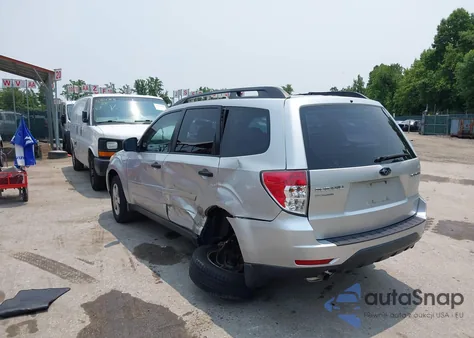 2010 Subaru Forester 2.5X from USA, damaged, VIN JF2SH6BC7AH912995